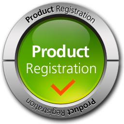 product registration link button